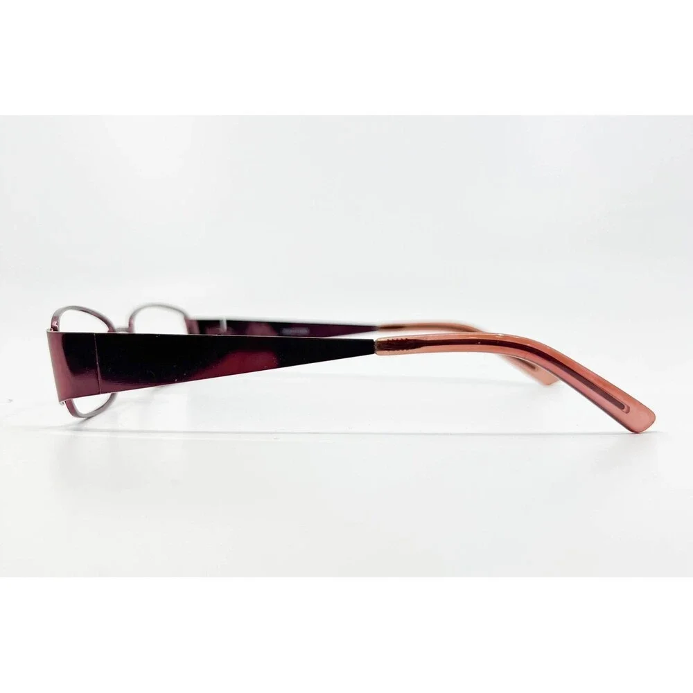 Traditions Eyeglasses Frames Women Burgundy T 11 COL 80 Metal 50-16-135 50mm